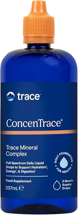 Trace Minerals ConcenTrace Drops | Full Spectrum Minerals | Ionic Liquid Magnesium, Chloride, Pot... | Amazon (UK)