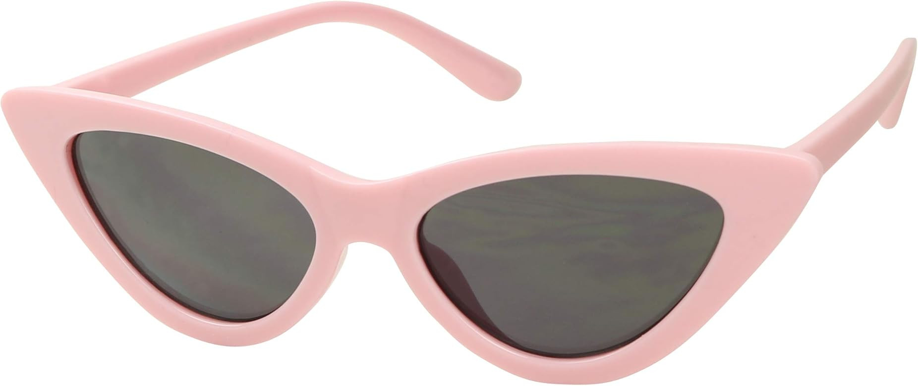 ShadyVEU Small High Pointed Frame Clout Cobain Mod 90’s Retro Vintage Cateye Sunglasses for Kids | Amazon (US)