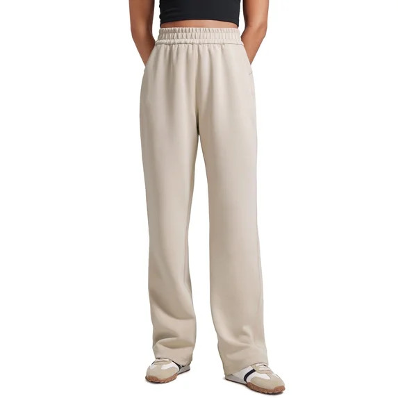 CRZ YOGA SoftAura Straight Leg Casual Sweatpants Women 30" Travel Pants with Pockets | Walmart (US)