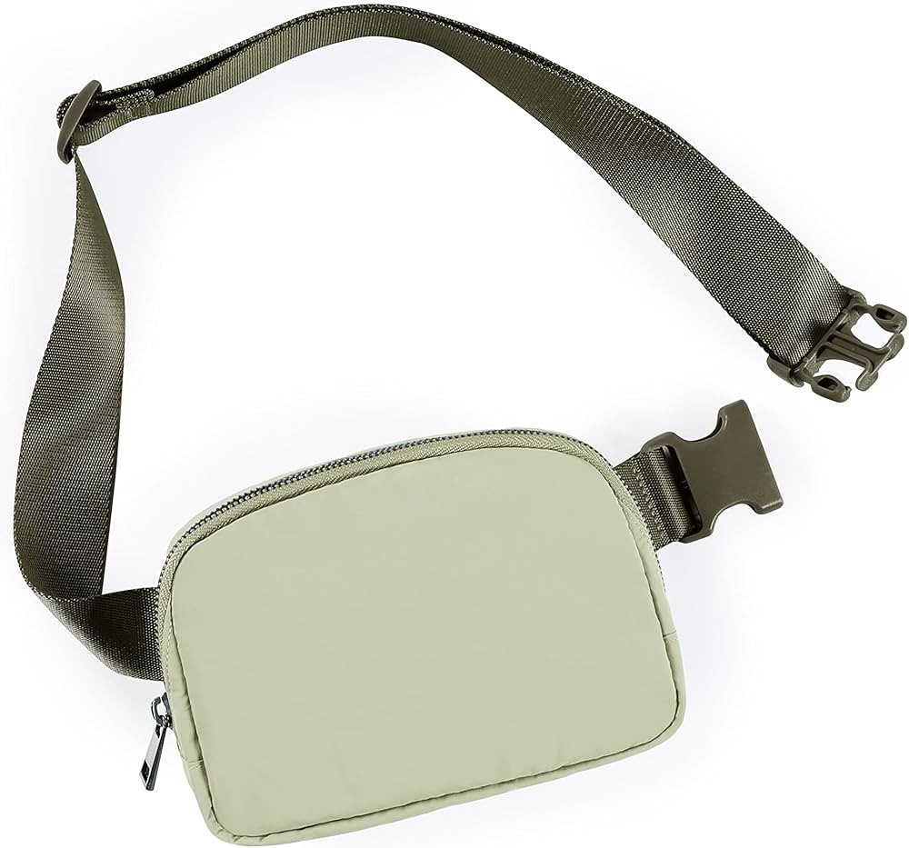 ODODOS Unisex Mini Belt Bag with Adjustable Strap Small Waist Pouch for Workout Running Travellin... | Amazon (US)