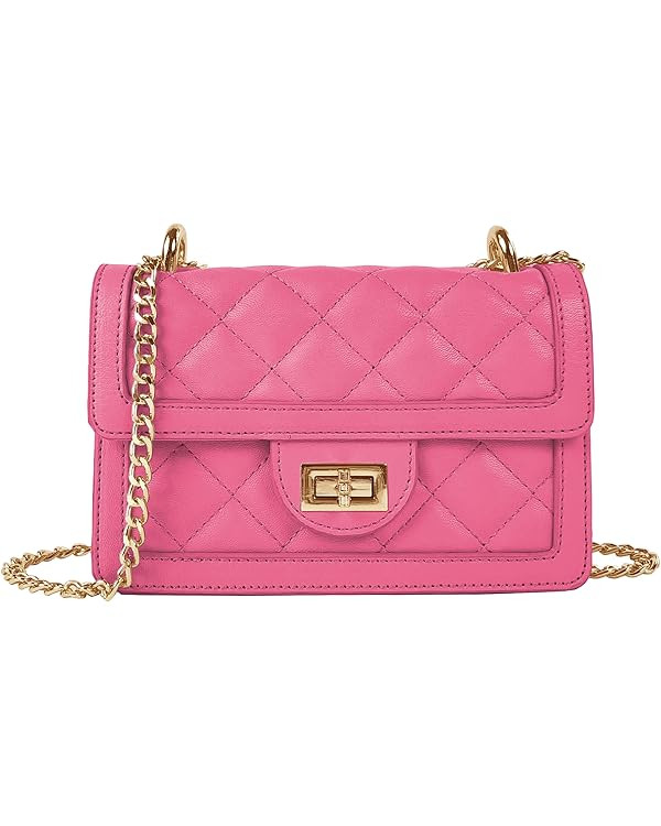 SG SUGU Small Quilted Crossbody Bag, Trendy Designer Mini Shoulder Bag, Phone Wallet Purse for Wo... | Amazon (US)