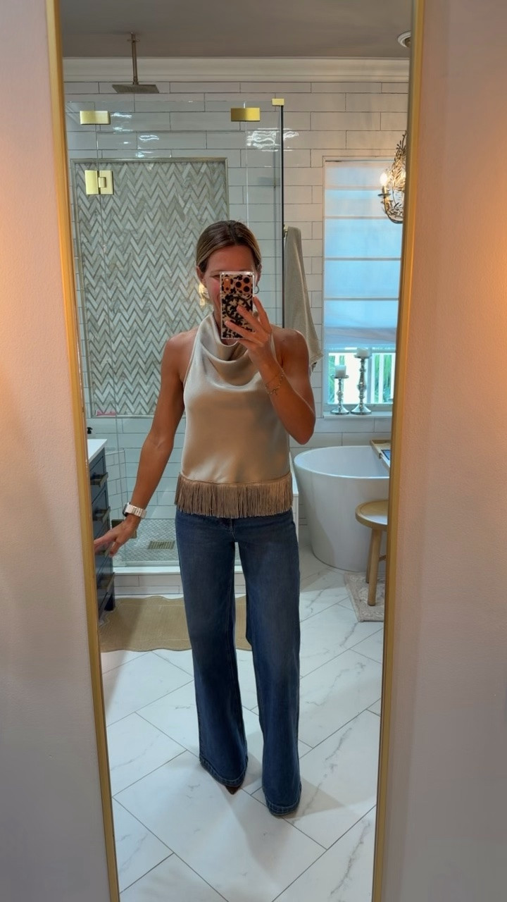 This fringe top is so fun! On sale for $40 today

@Express

#LTKOver40 #LTKSeasonal