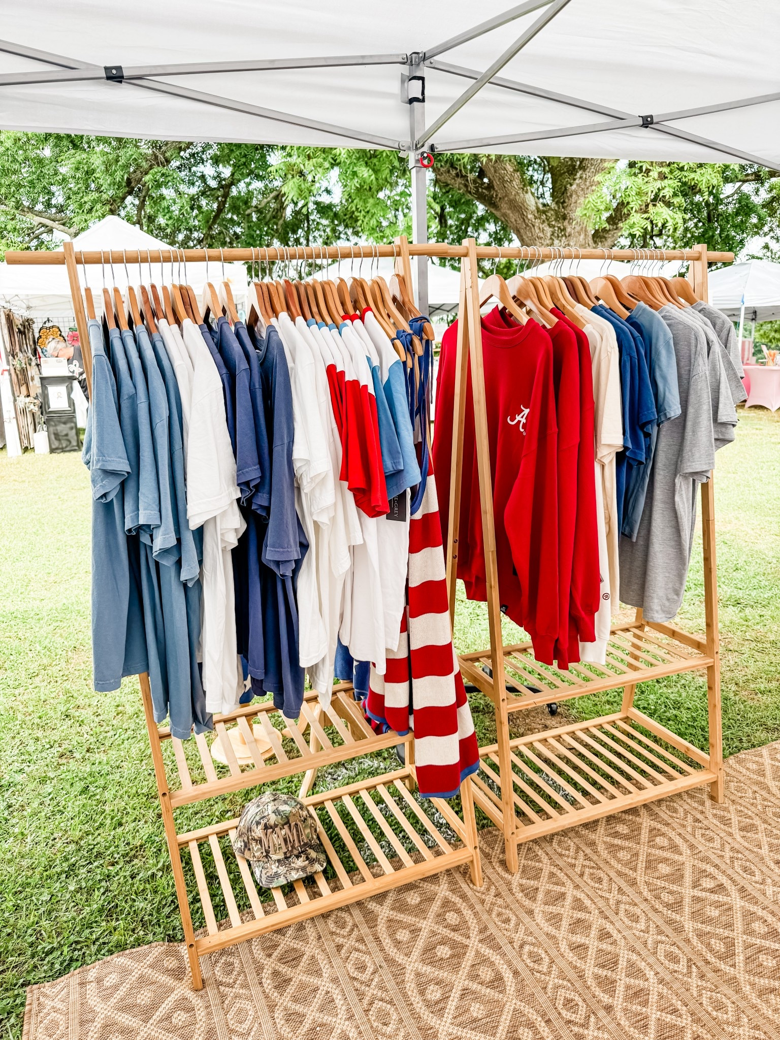 festival set up #smallbusiness