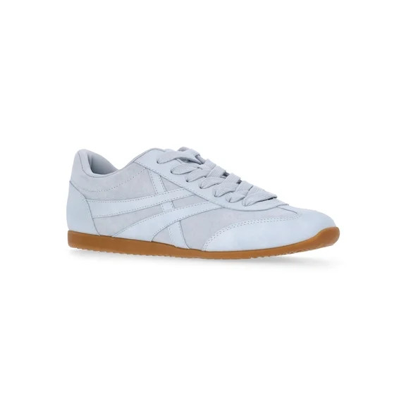 No Boundaries Women's Retro Lace-Up Sneakers | Walmart (US)