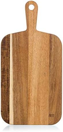 Amazon.com: JAMIE OLIVER Acacia Wood Cutting Board - Small: Home & Kitchen | Amazon (US)