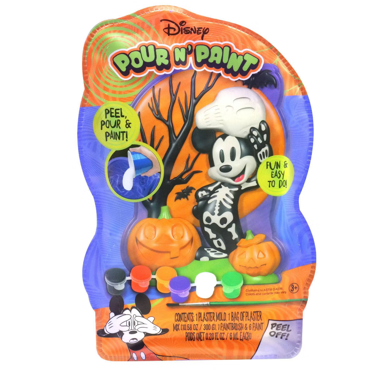 Disney Pour N Paint Mickey Halloween Activity Kit | Target