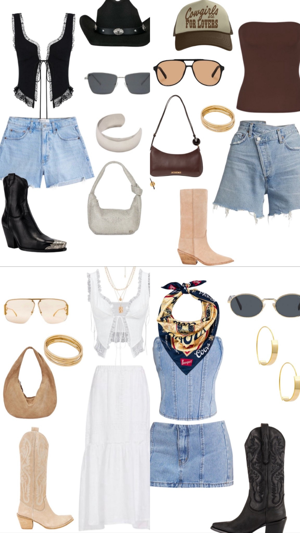 festival + country concert season is almost here 🎡🎟️

Linking details + similar options 🫶🏼


Festival wear, festival season, country concert, western wear, festival outfits, country concert outfits, outfit inspo

#LTKWatchNow #LTKStyleTip #LTKFestival