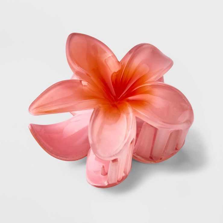 Hibiscus Flower Claw Hair Clip - Wild Fable™ | Target