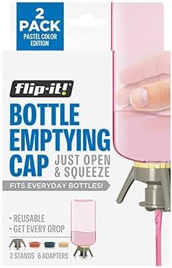 Flip-It! Bottle Emptying Kit (2 Pack, Pastel Color Edition) | Amazon (US)
