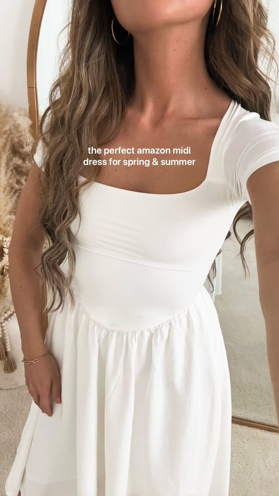 amazon white midi dress for summer/spring—comes in more colors + sleeveless option. I’m 5ft petite wearing size XS

| white dress amazon, white dress summer, white midi dress, white dress midi, amazon fashion, amazon dress, amazon summer, amazon summer dress, amazon summer outfits, summer outfits, spring outfits, amazon spring dresses, white dresses, summer brunch outfit, summer date night outfit, white dress party, bridal shower dress, white dress graduation, graduation dress, European summer dress, travel dress, travel outfit

#LTKPetite #LTKSaleAlert #LTKShoeCrush #LTKItBag #LTKStyleTip #LTKFindsUnder50 #LTKFindsUnder100 #LTKTravel #LTKSeasonal #LTKWedding #LTKParties

#LTKSummerEdit