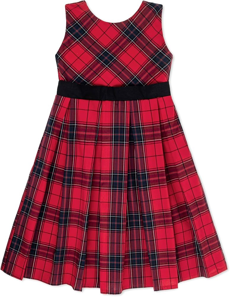 Hope & Henry Girls' Peter Pan Collar Seersucker Dress | Amazon (US)