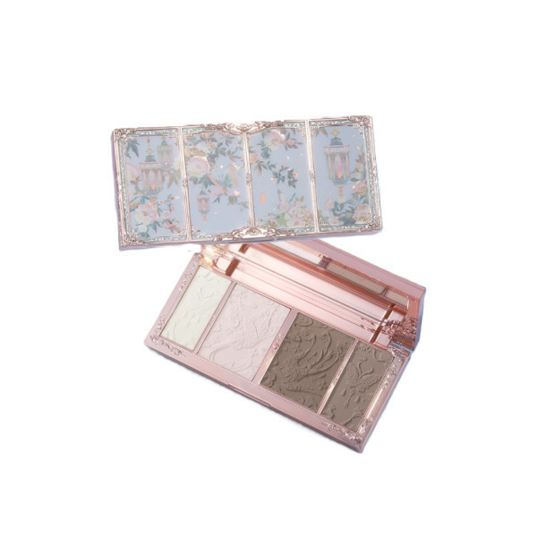 FlowerKnows - Butterfly Cloud Collar Embossed Highlight & Contour Palette - 16g - 01 Moon Shadow | Stylevana