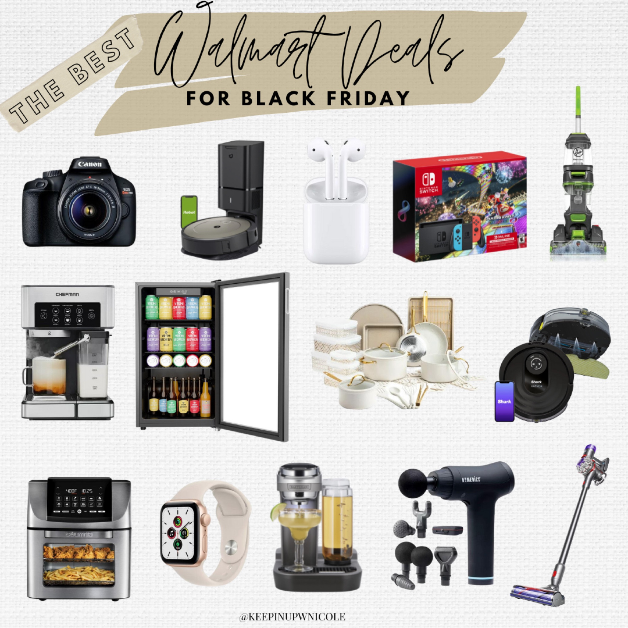 The BEST Walmart deals for Black Friday! 
#walmart #walmartdeals #ltksale #blackfriday #blackfridaydeals #dyson #applewatch #airpods #giftguide #giftsforhim #giftsforher #nintendoswitch #dslr 

#LTKsalealert #LTKCyberweek #LTKGiftGuide