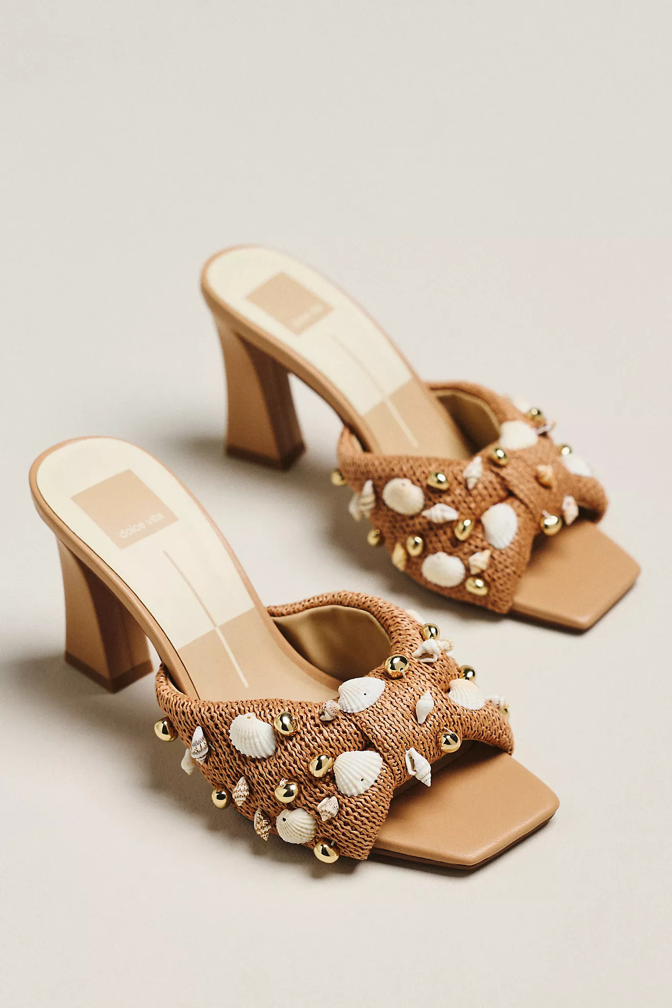 Dolce Vita Tylah Embellished Heeled Sandals | Anthropologie (US)