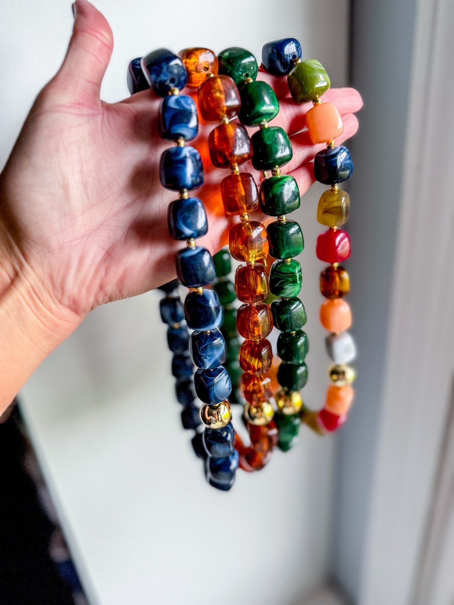 Fun way to add color to your Fall outfits. 4 necklaces for less than $17!!

#LTKSeasonal