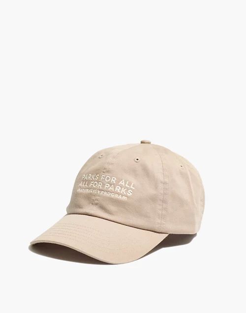 Madewell x Parks Project Naturalist Program Embroidered Baseball Cap | Madewell