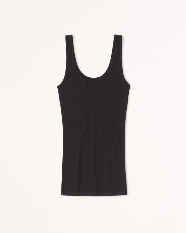 Women's 2000s Scoopneck Tank | Women's New Arrivals | Abercrombie.com | Abercrombie & Fitch (US)
