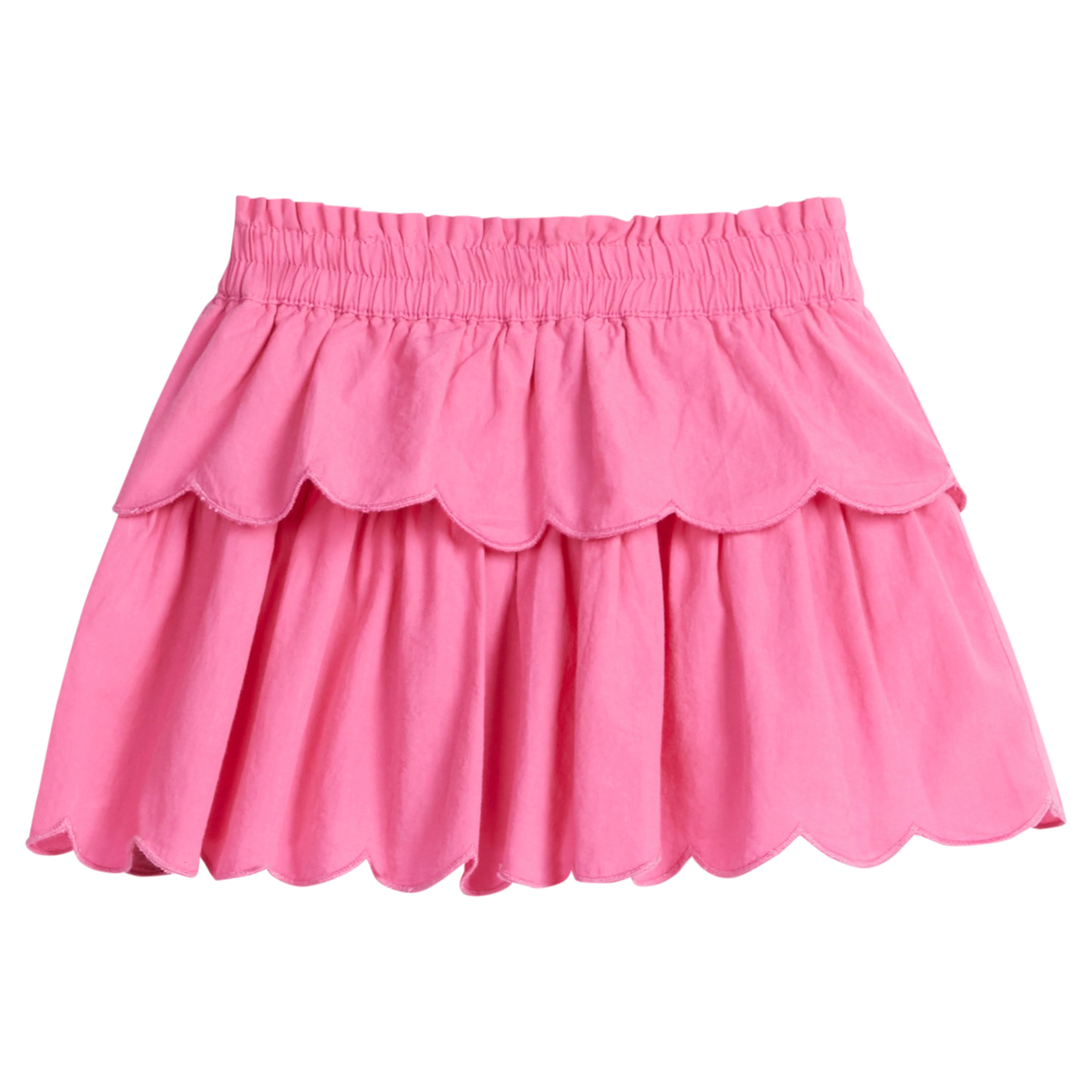 Tiered Skort - Hot Pink | BISBY Kids