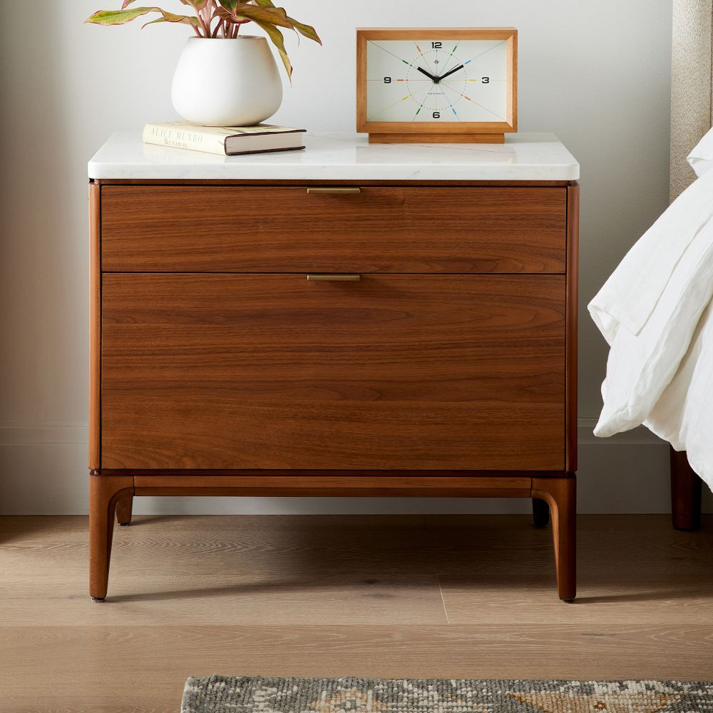 Parker Marble Grand Nightstand (28") | West Elm (US)