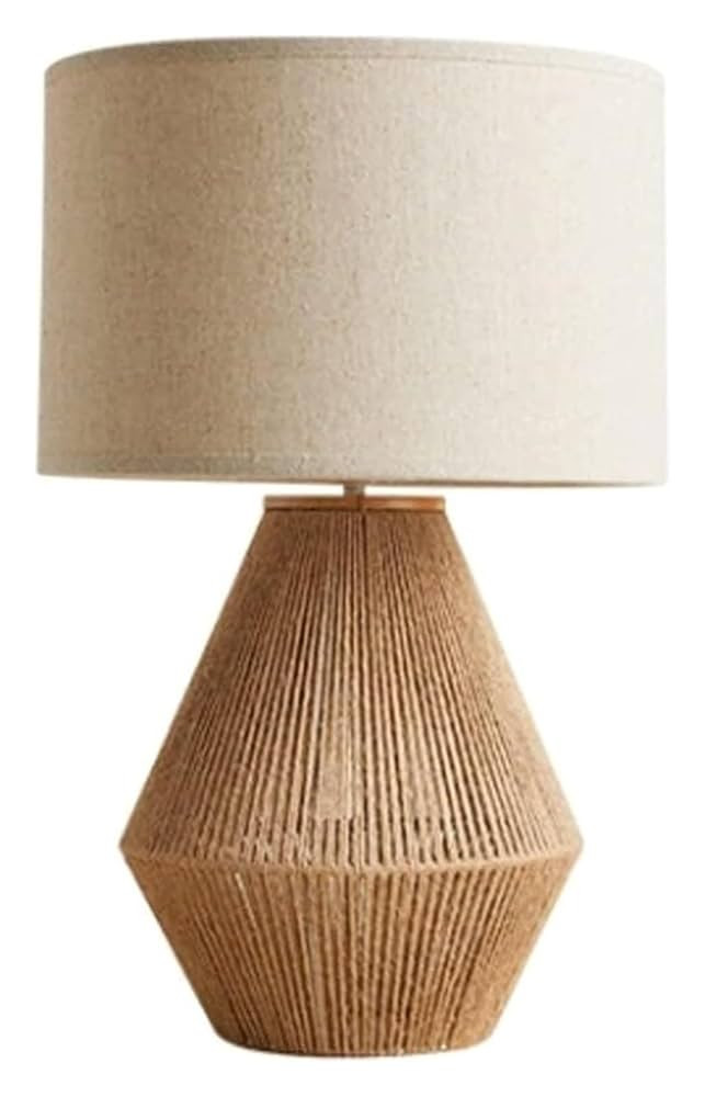 Table Lamps Multifunction Desk lamp Woven Hemp Rope Lamp - Living Room Bedroom Bedside Cabinet De... | Amazon (US)