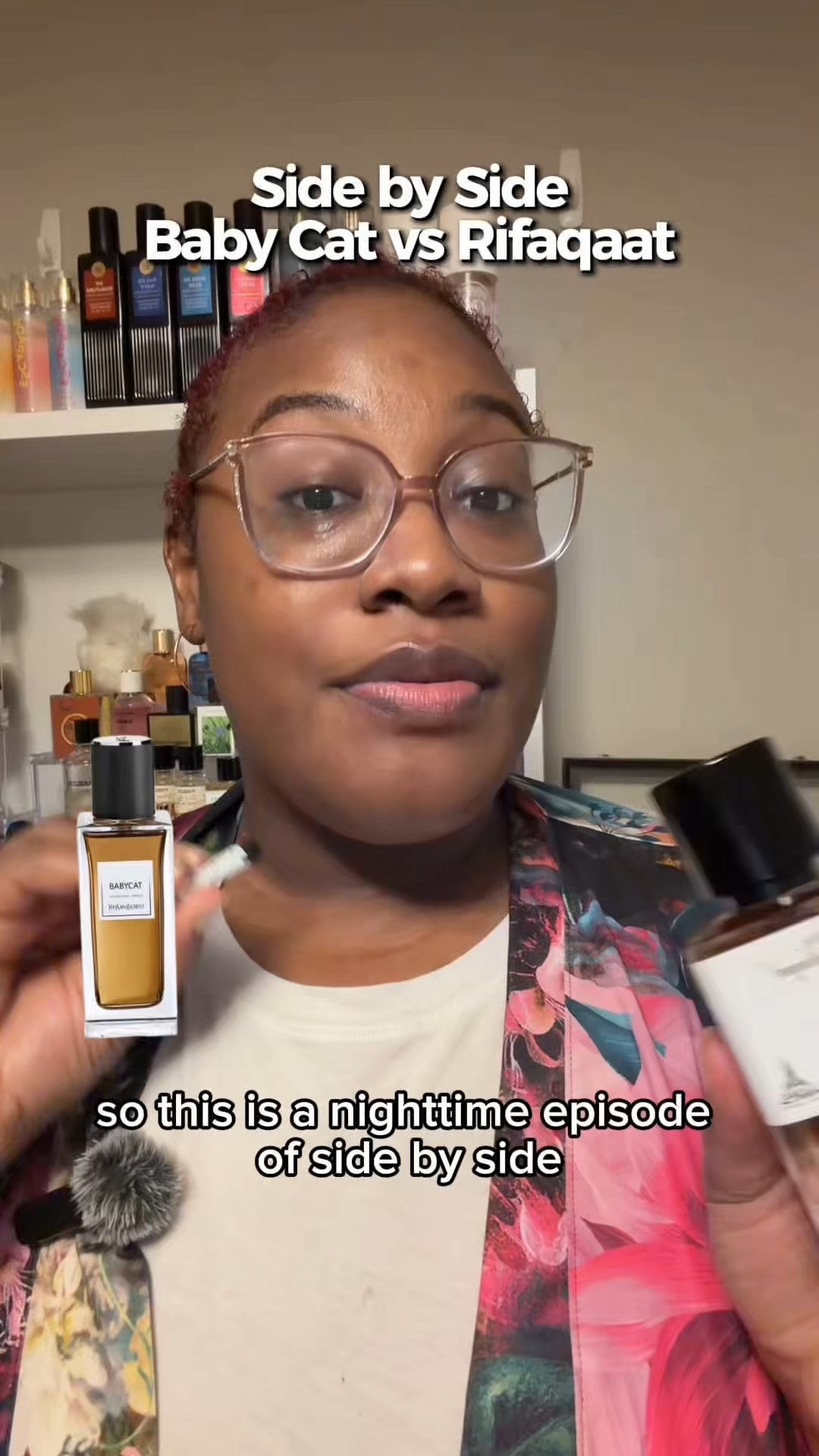 Welcome to a mini series #sidebyside (that may or may turn into more series). 

This isn’t made to make you choose one over the other but to give perspective. When it comes to price point, smell, and size Rifaaqat is an easy winner for me. 

#fragrance 
#fragrancereview 
#rifaaqatperfume 
#babycat 

#LTKvlog #LTKselfcare #LTKBeauty