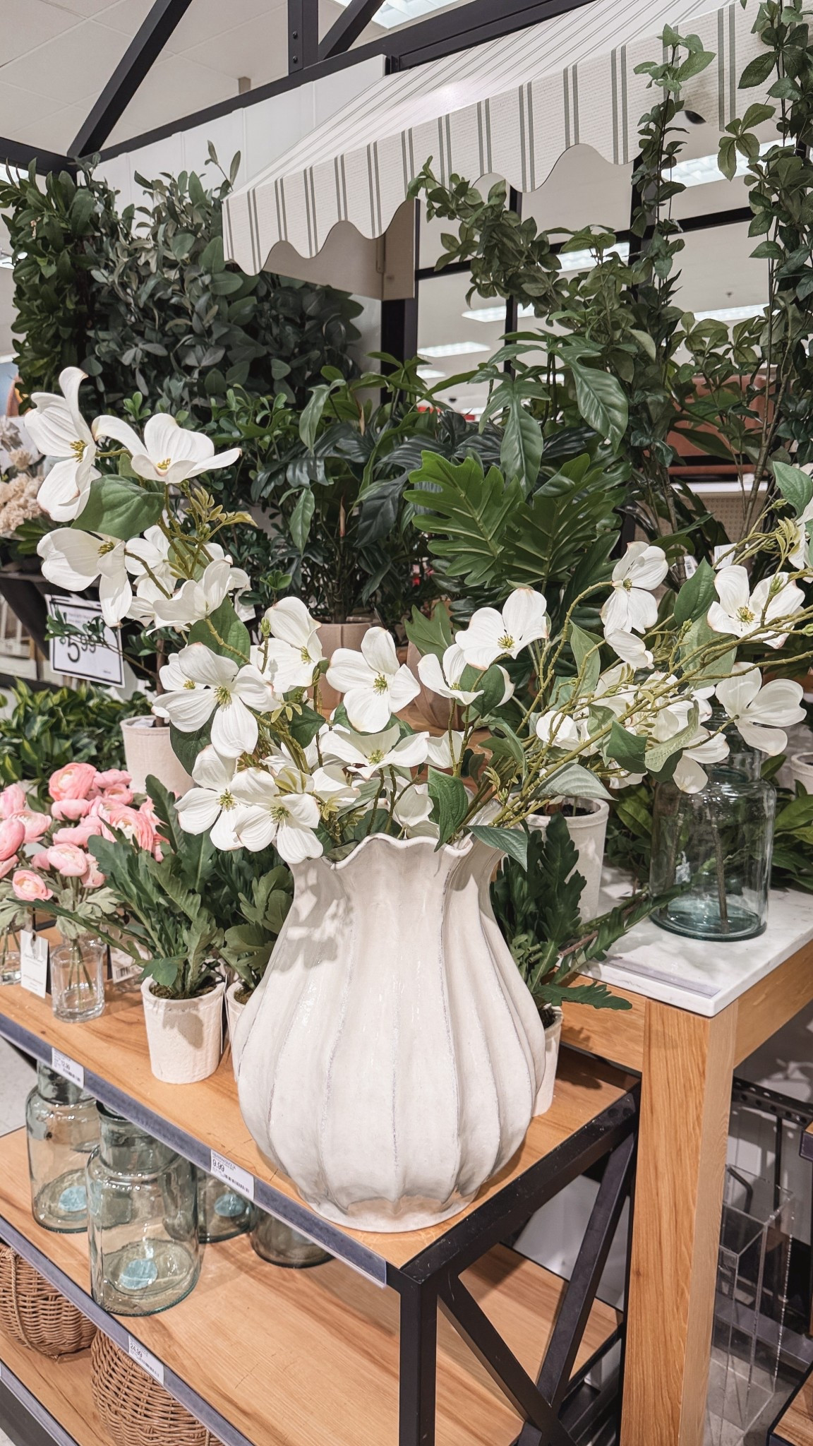 Loving this vase + flower combo!!  Magnolia tulip vase, Target spring collection, Target spring decor, spring decor target, Target spring collection, heart and hand spring, heart and hand vase 