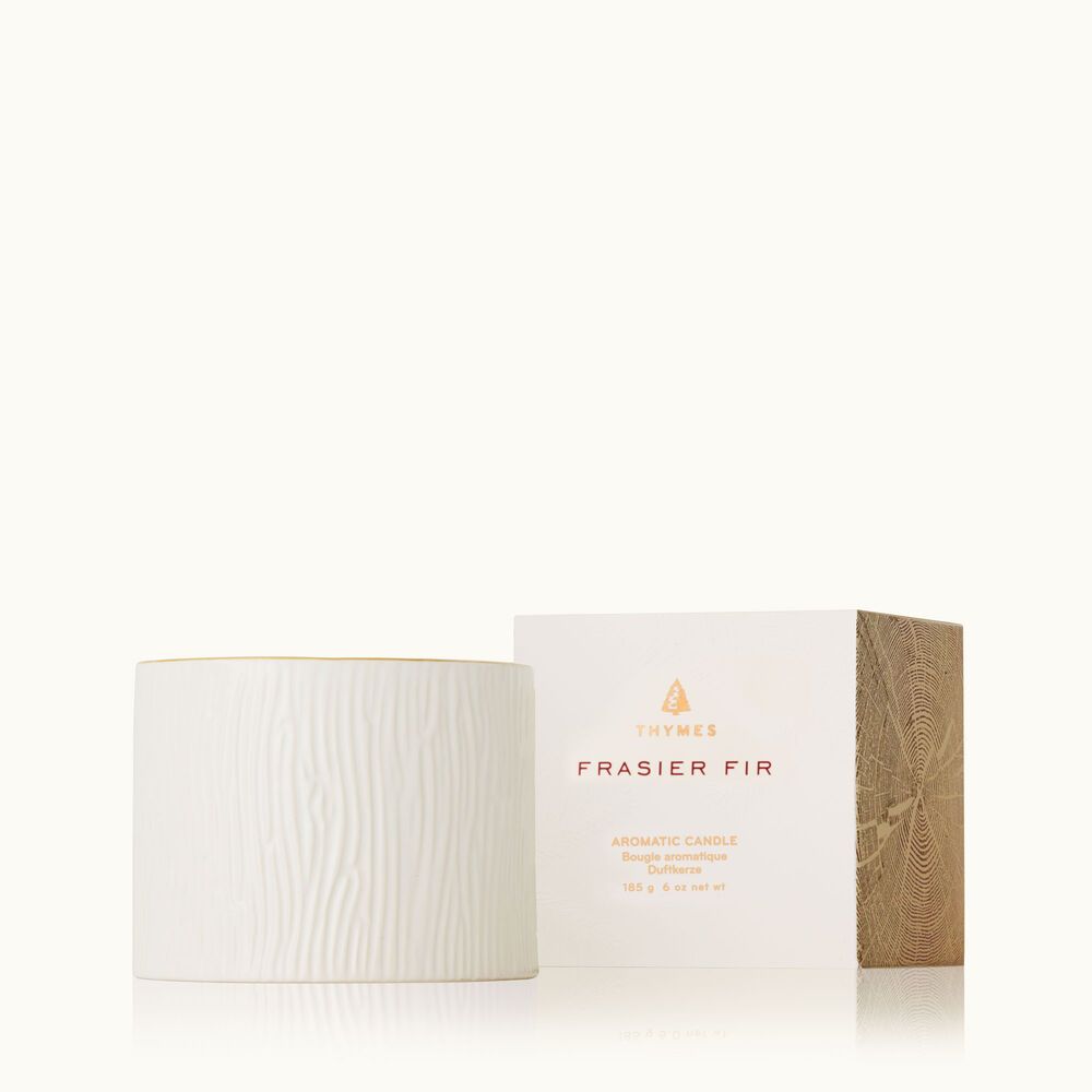 Buy Frasier Fir Ceramic Petite Candle for USD 36.00 | Thymes | Thymes