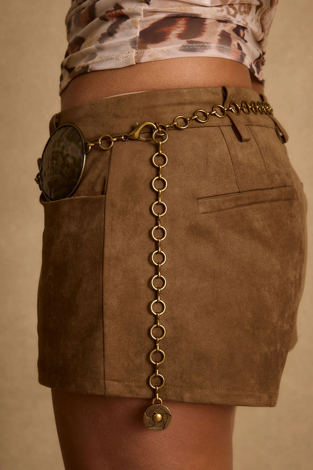 Women's Dune Coin Statement Belt | 12th Tribe | 12th Tribe
