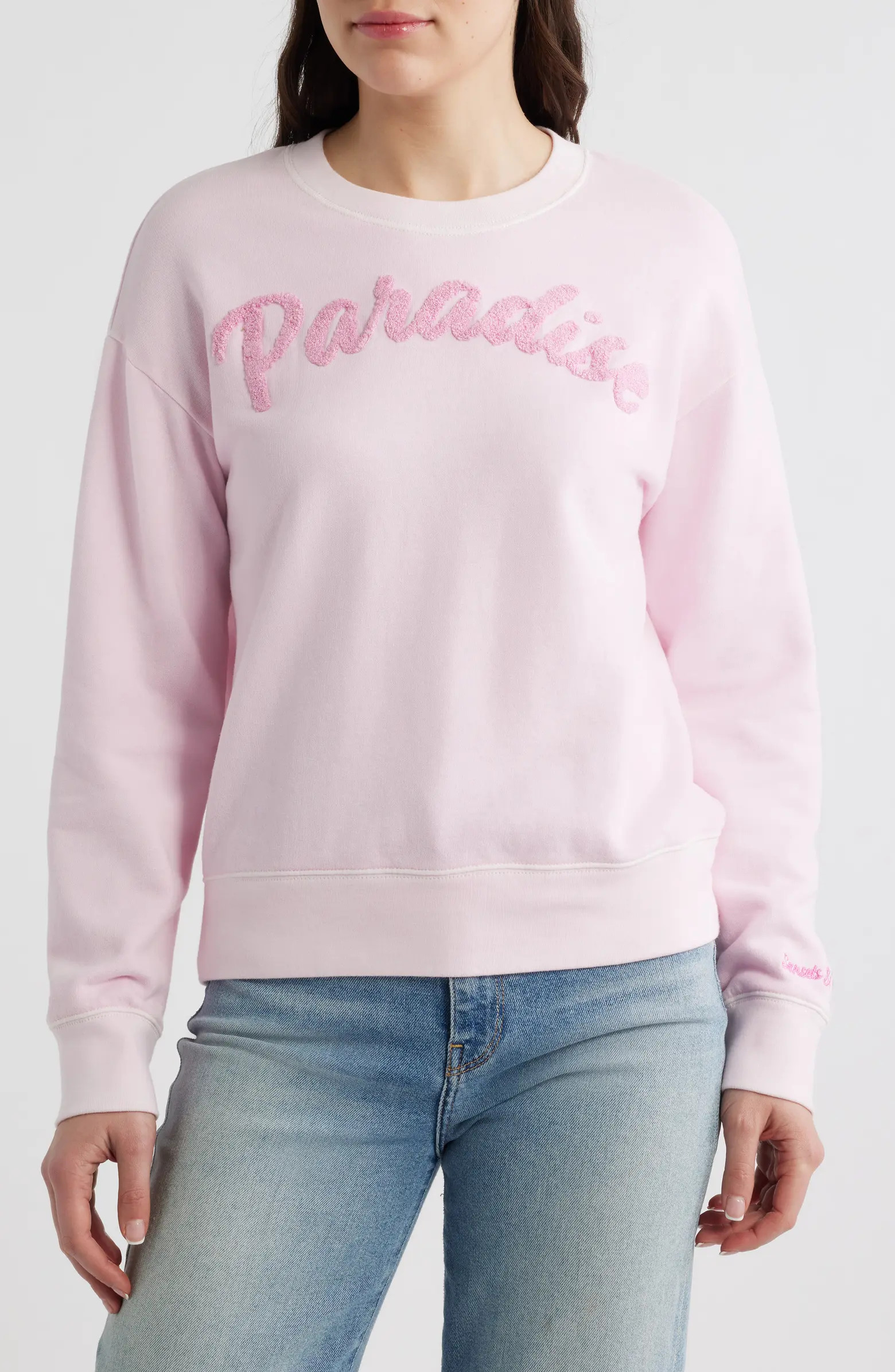 Marina Del Mar Cotton Sweatshirt | Nordstrom