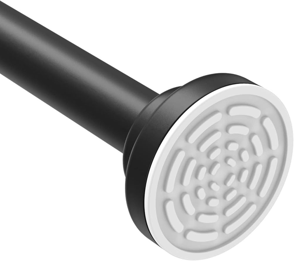 Ausemku Shower Curtain Rod Tension - 26-76 Inch Never Rust Non-Slip Spring Tension Curtain Rod No... | Amazon (US)
