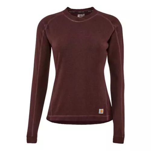 Women's Carhartt Force Heavyweight Synthetic Wool-Blend Fleece Basy Layer Shirt | Scheels