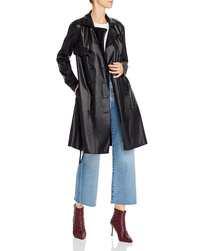 BLANKNYC Faux Leather Trench Coat - 100% Exclusive  Back to Results -  Women - Bloomingdale's | Bloomingdale's (US)