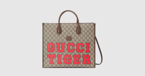 Gucci - Gucci Tiger GG medium tote bag | Gucci (US)