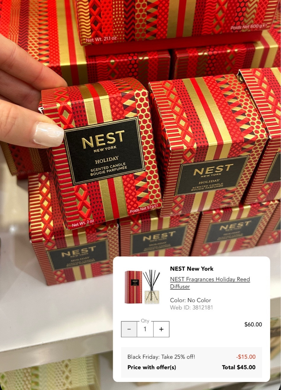 These smells so nice! Great house warming gift or for the host! 25% off applied at checkout, no code needed🎄✨

#LTKCyberWeek #LTKHoliday #LTKGiftGuide