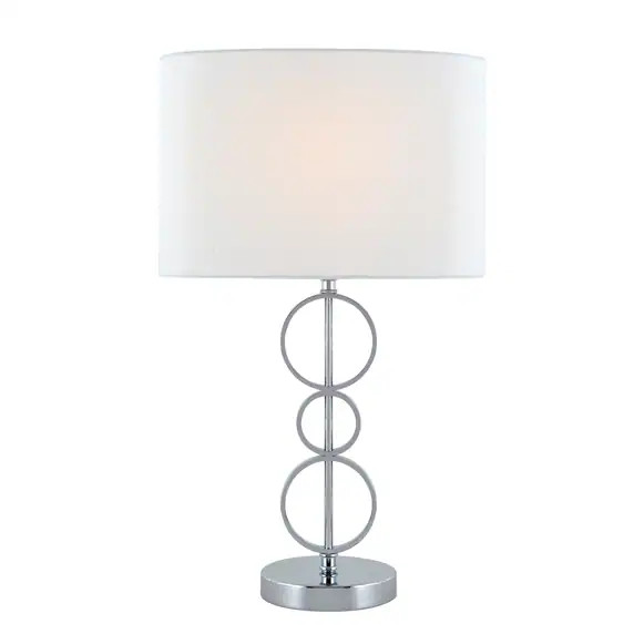 Lite Source 1-Light Odele Table Lamp (Chrome) | Bed Bath & Beyond