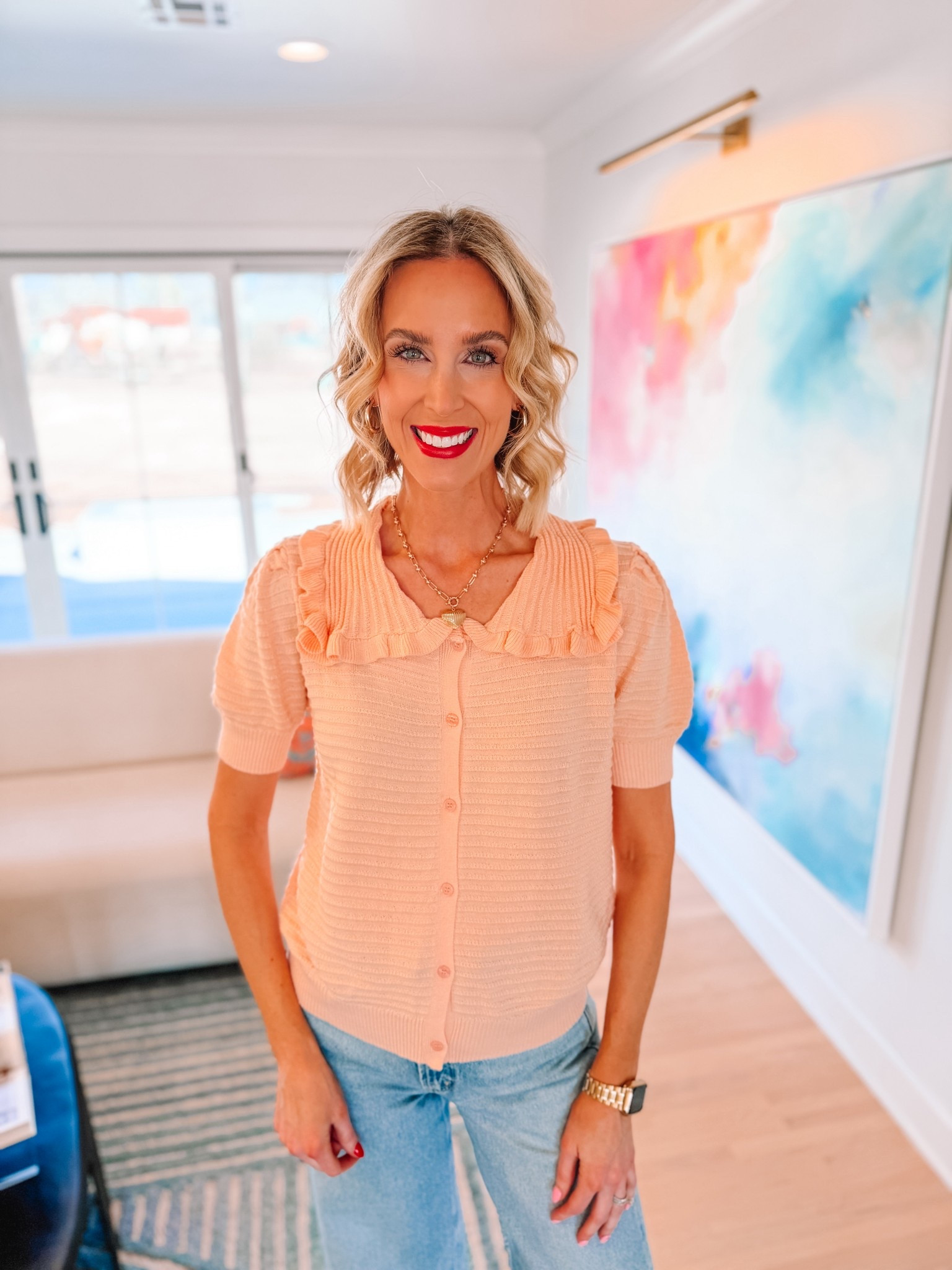 The prettiest ruffle cardigan for Spring!

Amazon / Amazon cardigan / Spring top / Classic style 

#LTKgrwm #LTKootd