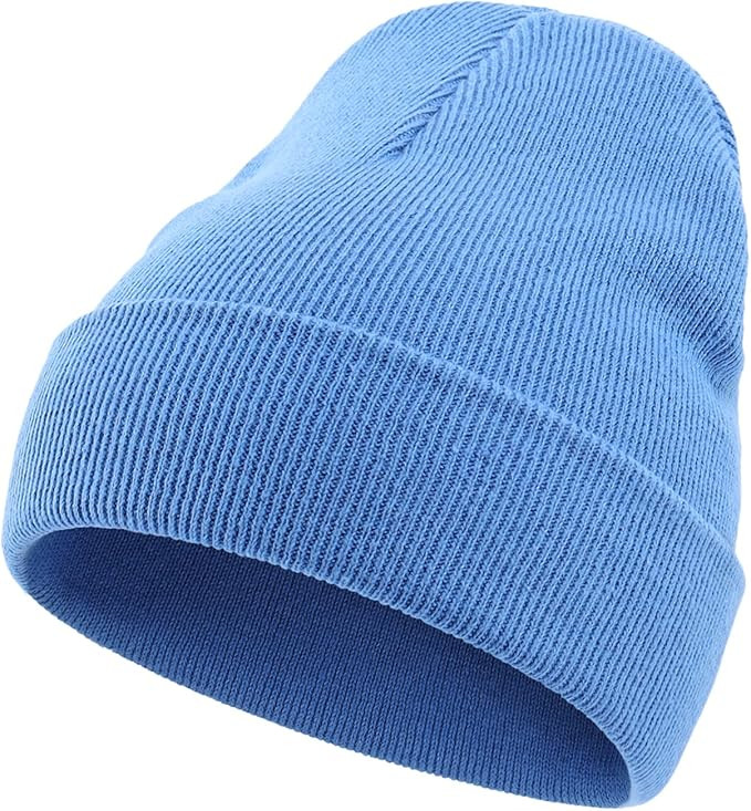 Home Prefer Baby Boys Girls Toddlers Beanie Cotton Knit Beanie Kids Winter Hat | Amazon (US)