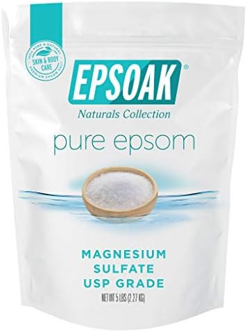 Epsoak Epsom Salt - 5 lbs. Magnesium Sulfate USP | Amazon (US)
