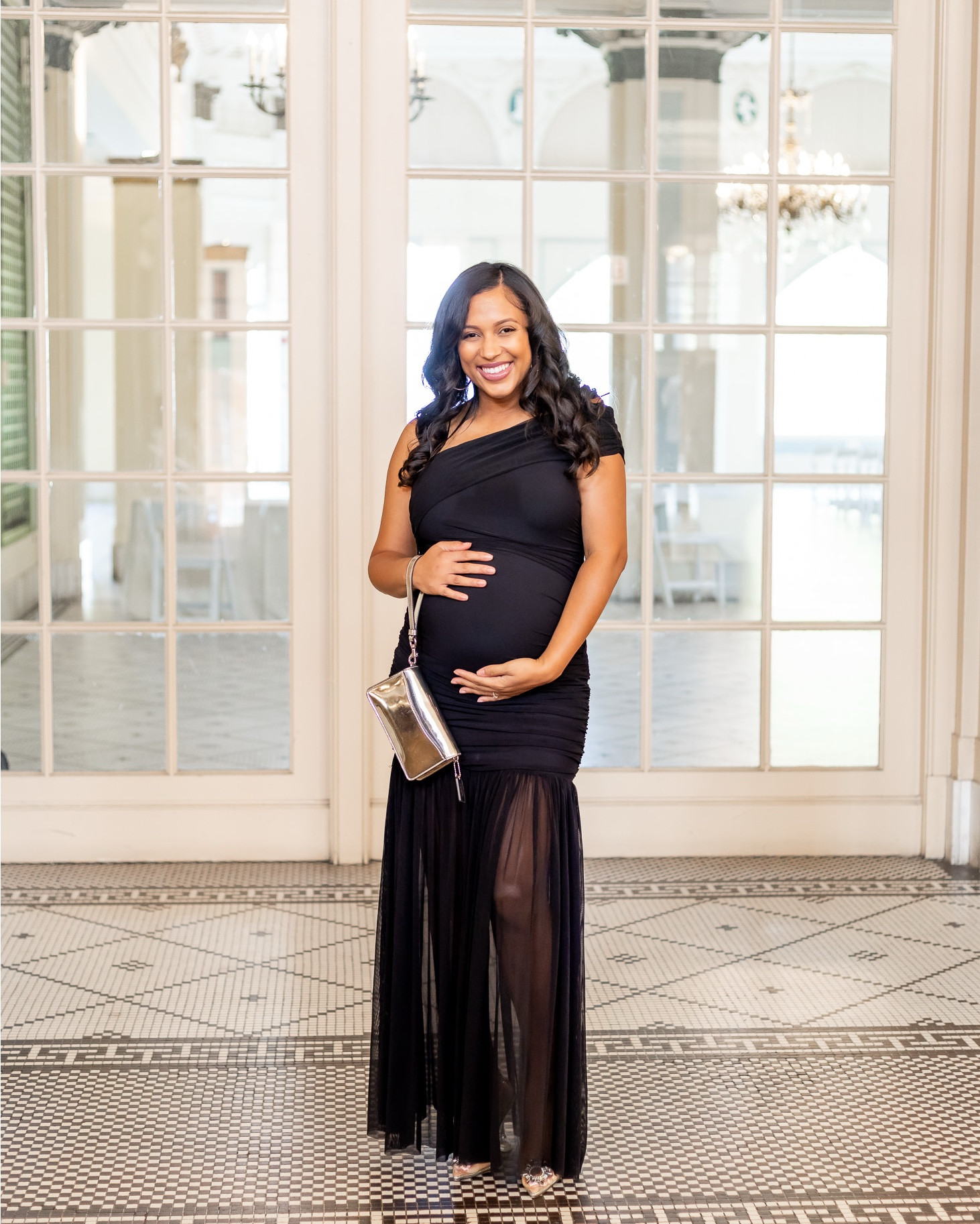 Wedding guest black dress. Formal black dress. Maternity formal dress  

#LTKWedding #LTKParties #LTKFindsUnder100