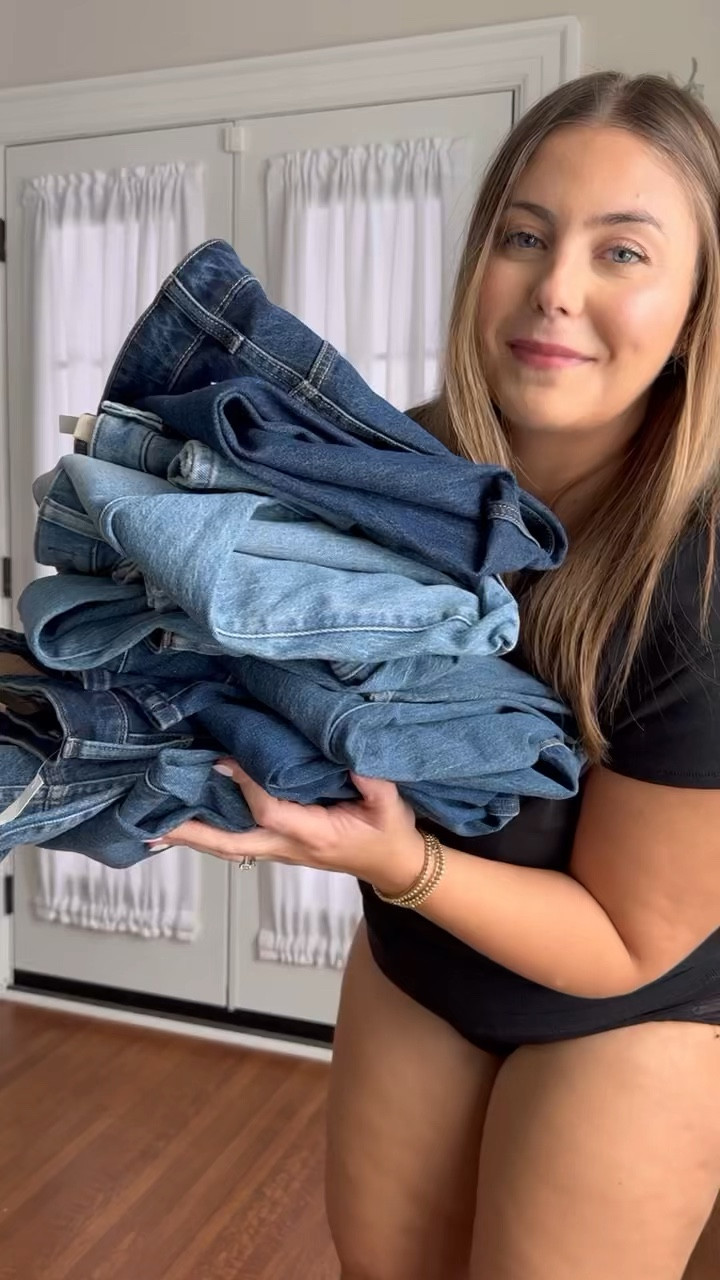 On a Jean journey 👖 sharing some of my recently purchased jeans, the wins and the fails! 
1. Curvy perfect vintage jean 16w
2. Perfect vintage jean 33
3. Stovepipe 32
4. Mid rise kick out white/ivory jean 33
5. Curvy 90s straight 32
6. Curvy perfect vintage 14w
7. Old Navy High-Waisted Button-Fly OG Straight Cut-Off Ankle 16

#LTKmidsize #LTKstyletip