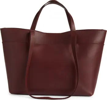 Medium Essentials Leather East/West Tote | Nordstrom
