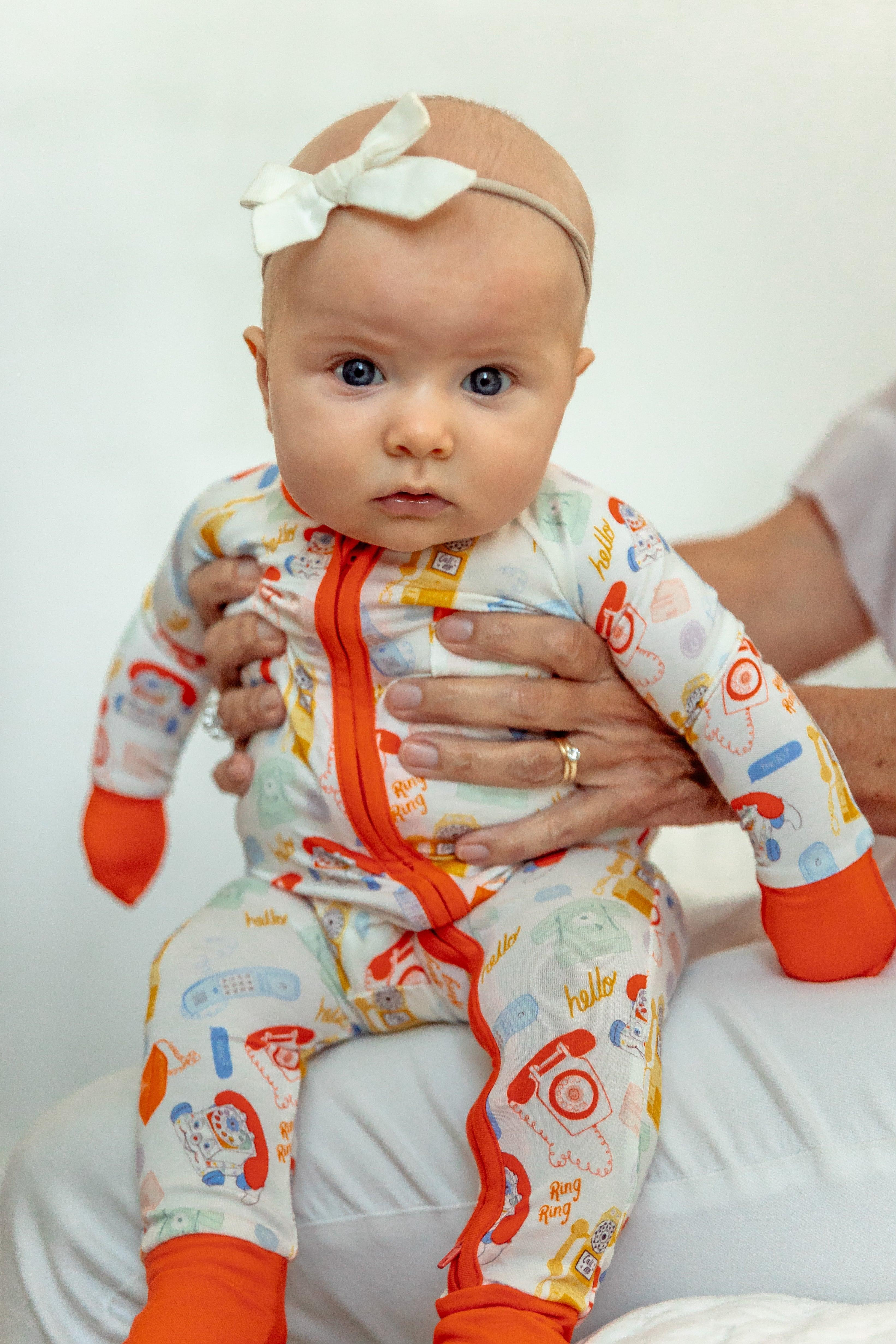 Ring Ring Zip Romper | PB & Grape