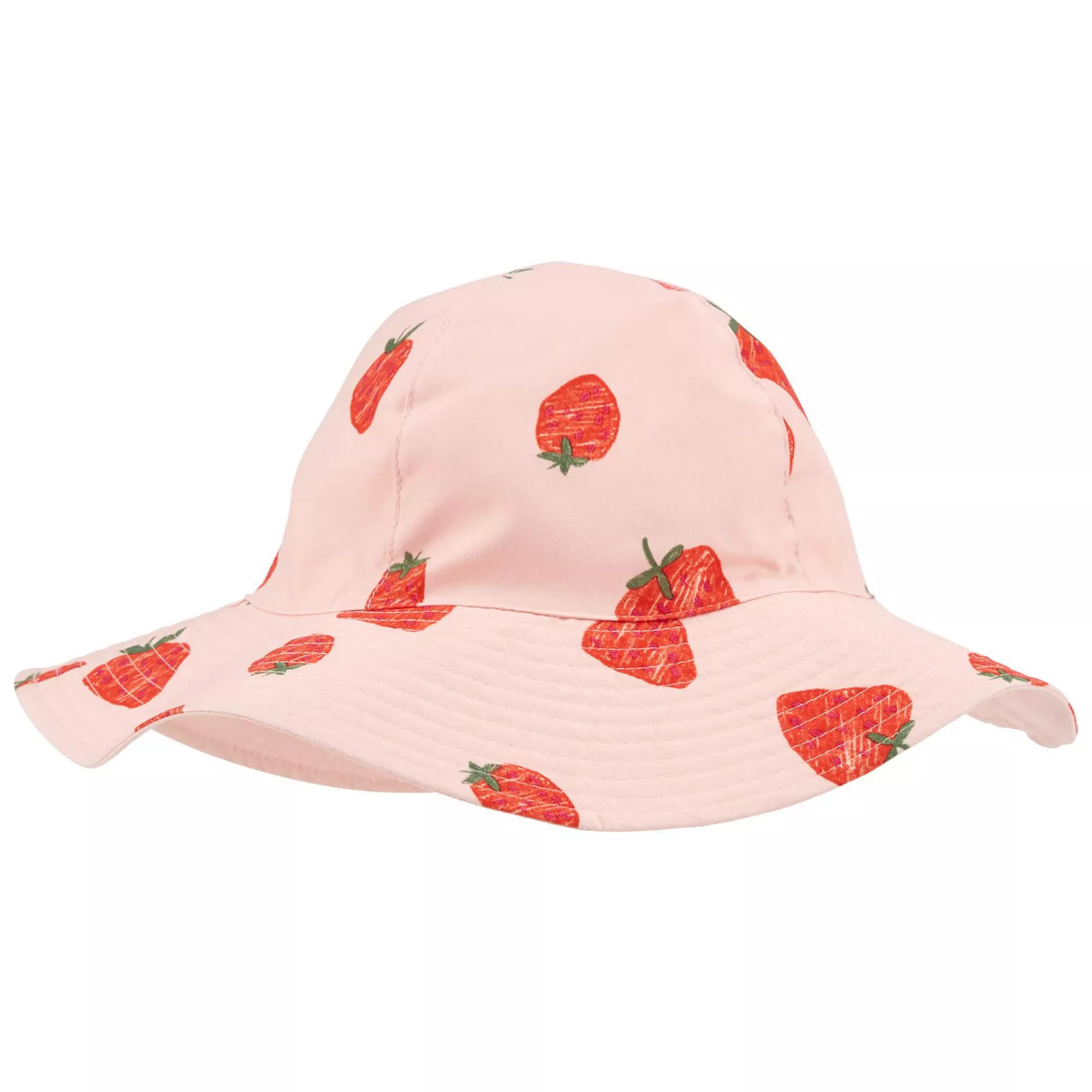 Toddler Girls Carter's Strawberry Reversible Swim Hat, Size: 2T-4T, Pink | Kohl's