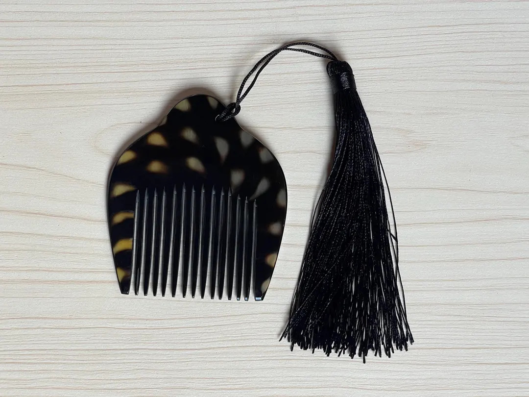 Dyed Buffalo Horn Comb, Comb For Hair, Buffalo Horn Comb, Anti Static Comb, Curly Hair Comb with ... | Etsy (US)