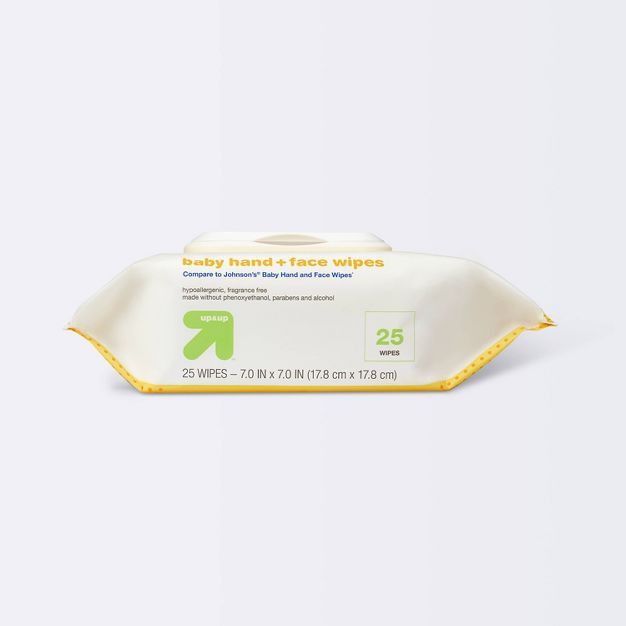 Hand and Face Wipes - 25ct - up & up™ | Target