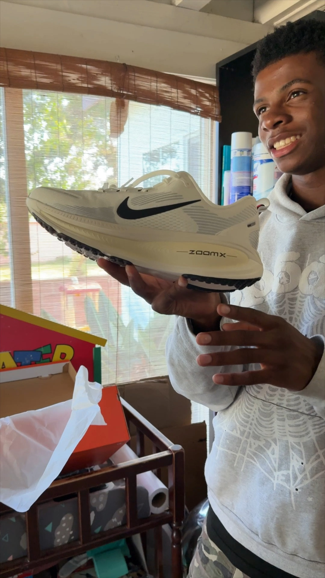 New kicks for our son, Jonathan! He wanted the Nike Vomero 18 and he’s loves them already — lightweight, responsive, and super comfy for long runs + training days.

If you have a runner, athlete, or kid who lives in sneakers… these are a game changer. 👟✨

#LTKsports #YouthAthlete #TrackLife #NikeRunning 

#LTKKids #LTKActive #LTKGiftGuide