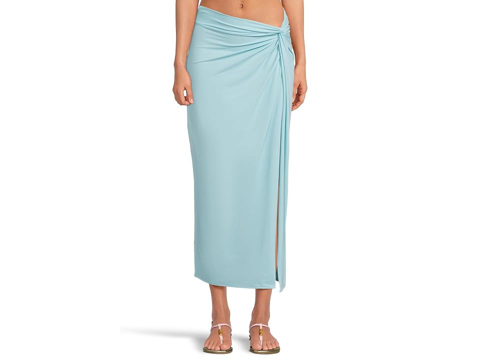 Lilly Pulitzer Leevy Coverup Women's Swimwear Fresh Water Blue : LG, Nylon/Spandex | Zappos