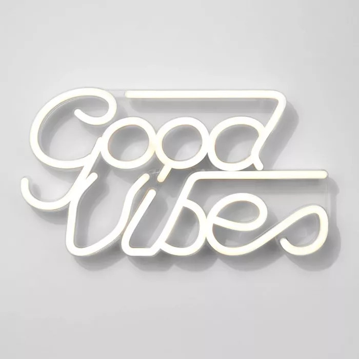 Neon Wall Sign White - Room Essentials™ | Target