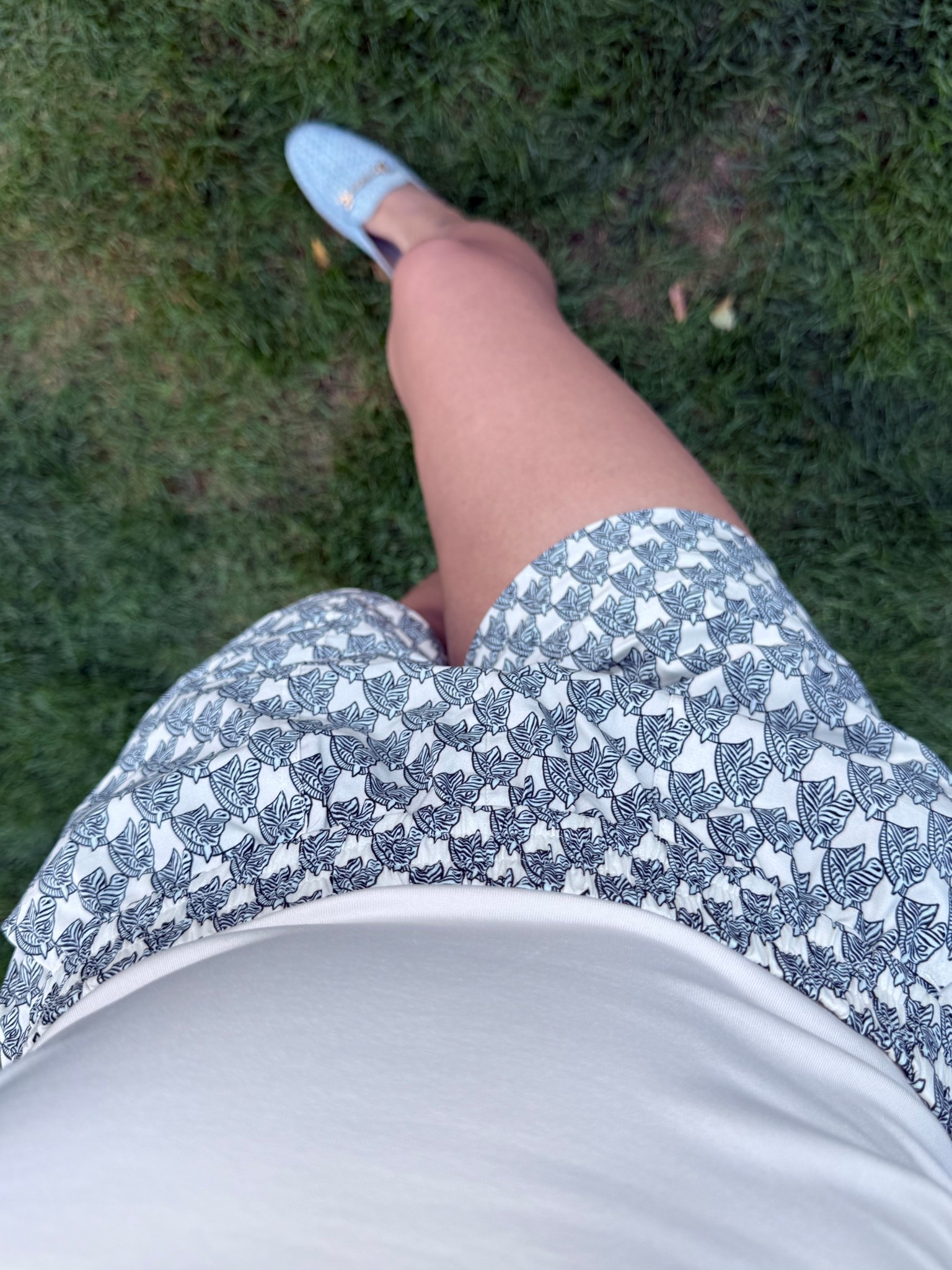 Thoughts on the shorts 🩳 Tory Burch.

Tried these on at the Dallas store about 1 year ago. Fell in love with the cut and how they feel on my body. 
These shorts are classy and covered. 

Sophisticated / elevated feel 

Paired with a basic top and Sam Edelman loafers. 
#toryburch #samedelman #basics #fallbasics #layering #layeringbasics #prints #classyshorts #sophisticatedlooks #elevatedlooks #errandsoutfit #fallelevated #amazonbasics #amazonfashion #amazonfinds

#LTKPetite #LTKOver40 #LTKStyleTip