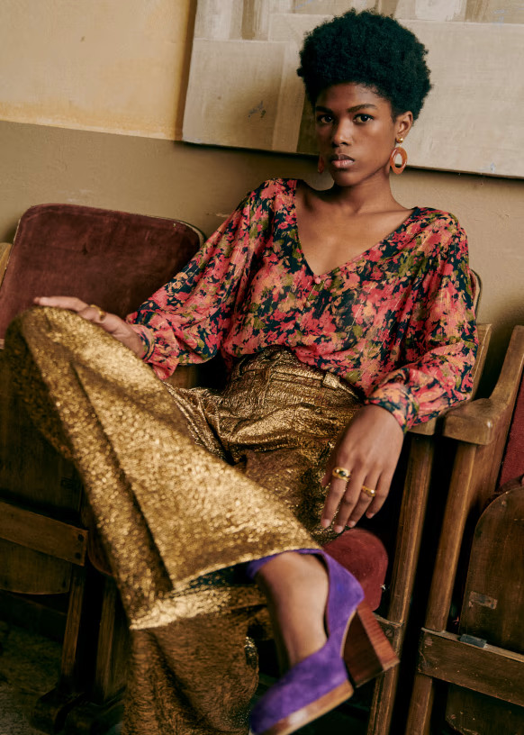 Imprimé Abstract Multico | Sezane Paris